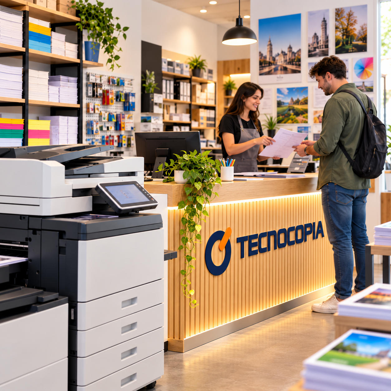 Copistería e impresión digital en Tecnocopia Málaga