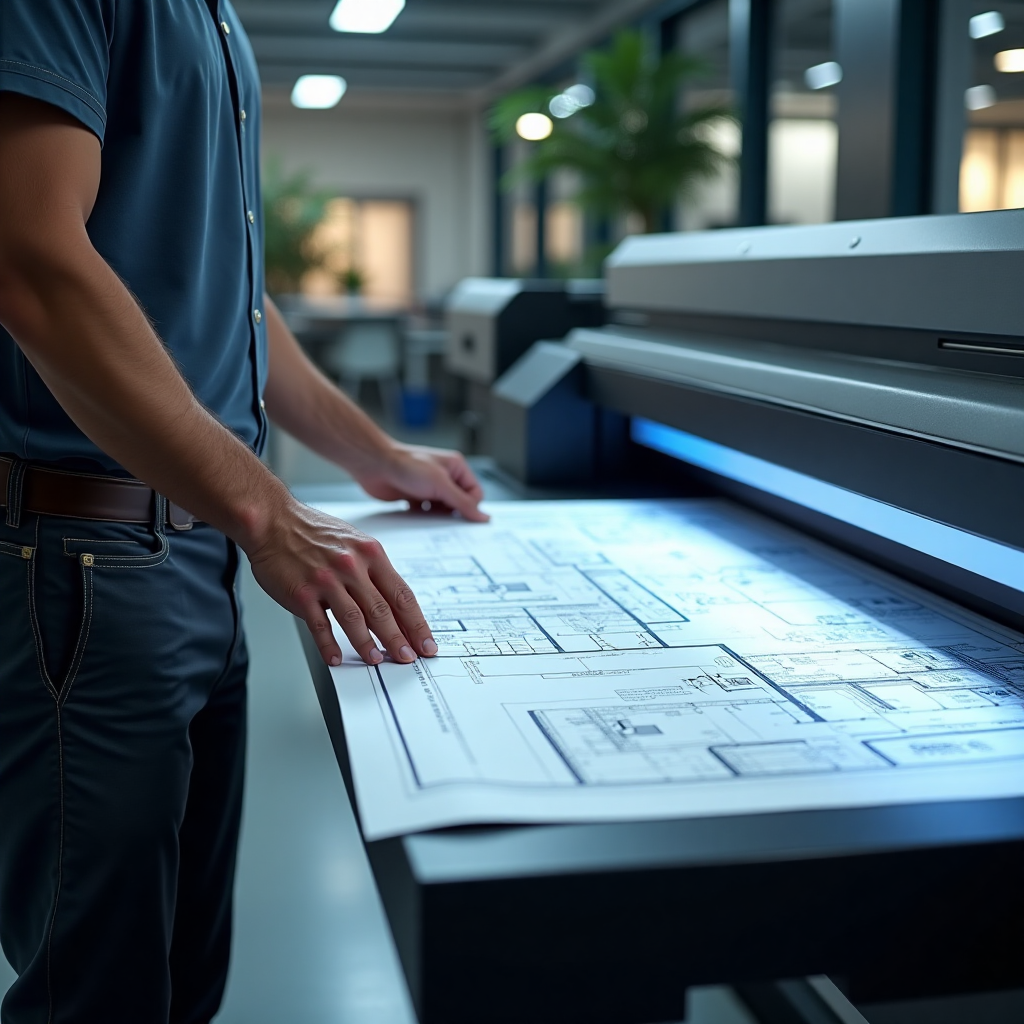 Escaneado y digitalización de planos en Tecnocopia Málaga